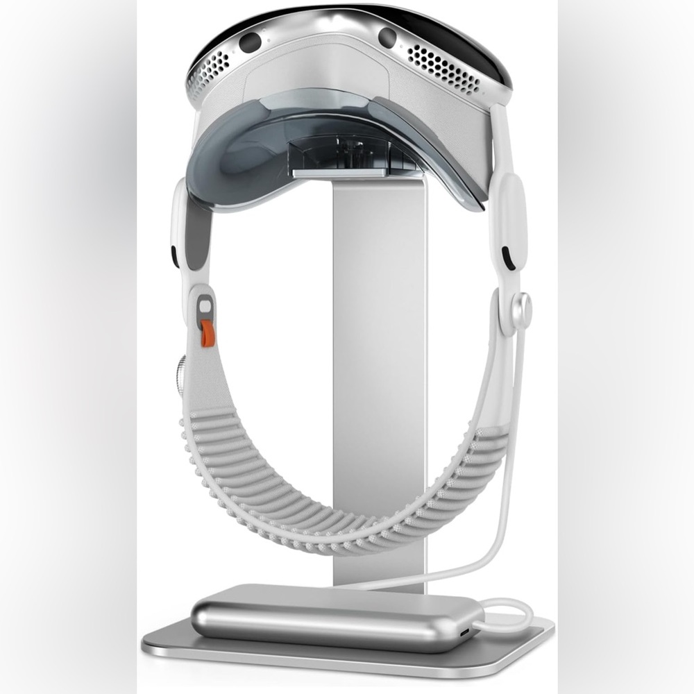 VR Stand Only Silver and White